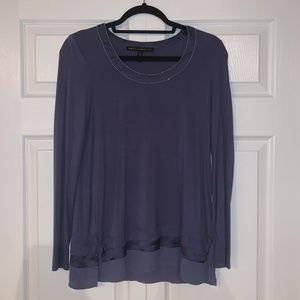 White House Black Market Long Sleeve Top